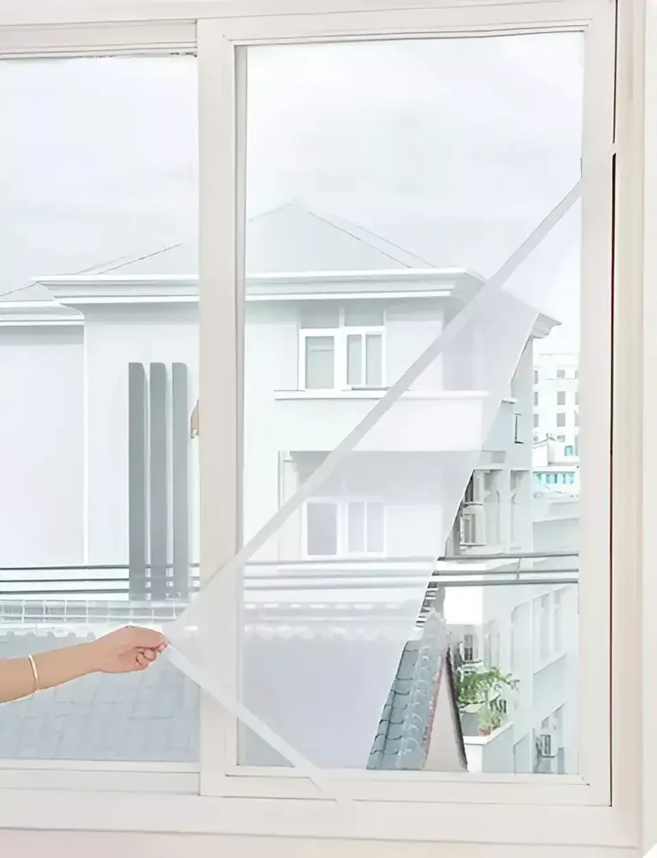  Malla Anti Mosquitos Cortina Mosquitera Con Velcro J Ventana 2