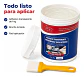 Sellador Impermeable Transparente 1kg Tapagoteras + Brocha - Miniatura 3