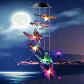 Campana de Viento Solar LED Mariposa Multicolor para Jardín - Miniatura 3