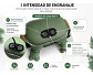 Masajeador Cuello Y Hombros Shiatsu Con Calor Recargable Verde Musgo - Miniatura 3