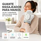 Masajeador Mano Muñeca Con Calor Guante Eléctrico Portátil Gris - Miniatura 2