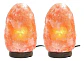  Lampara De Sal Del Himalaya Piedra De 2 A 3 Kg Estructura Amarillo Pantalla Amarillo - Miniatura 1