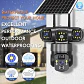 Camara Solar Inteligente 360° Vision Nocturna Color Negro - Miniatura 2