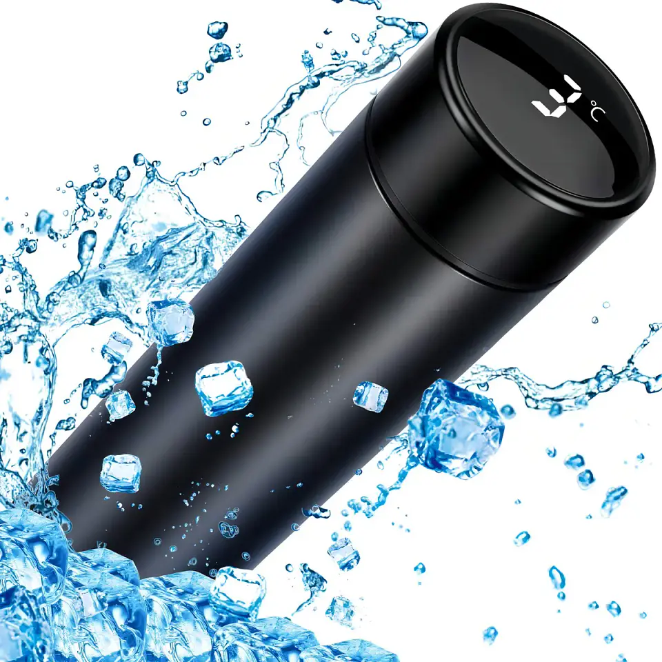 Termo Digital Inteligente De Acero Inoxidable 500ml 2