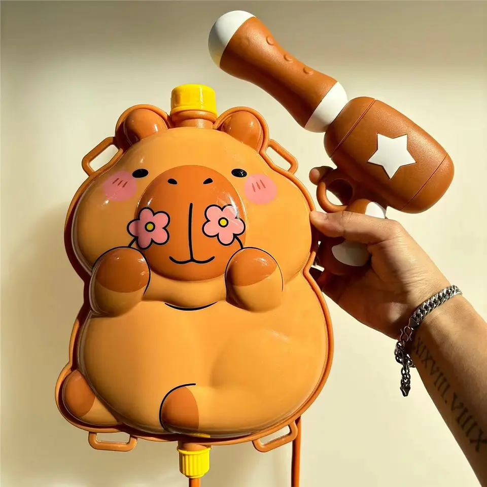 Mochila Lanza Agua Pistola Lanza Agua Animales Verano 1
