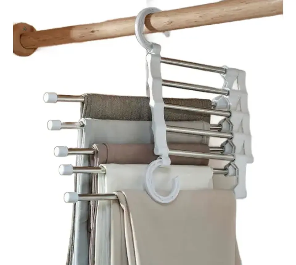 Percheros Colgador Mágico Multicapa Plegable 1