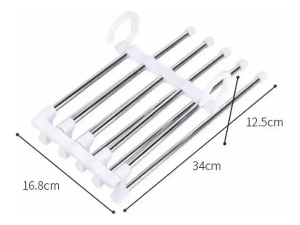 Percheros Colgador Mágico Multicapa Plegable 3