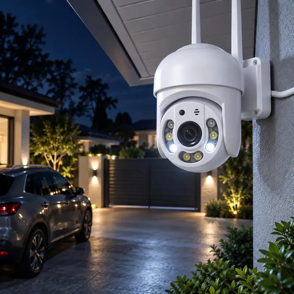 Cámara Exterior Seguridad Wifi Ptz Yoosee Con Visión Nocturn 2