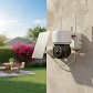 Cámara Qp Solar Para Exteriores Ip 1080 Inalámbrica 360 Color Blanco - Miniatura 3