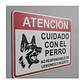 Letrero Cuidado con el Perro - Miniatura 3