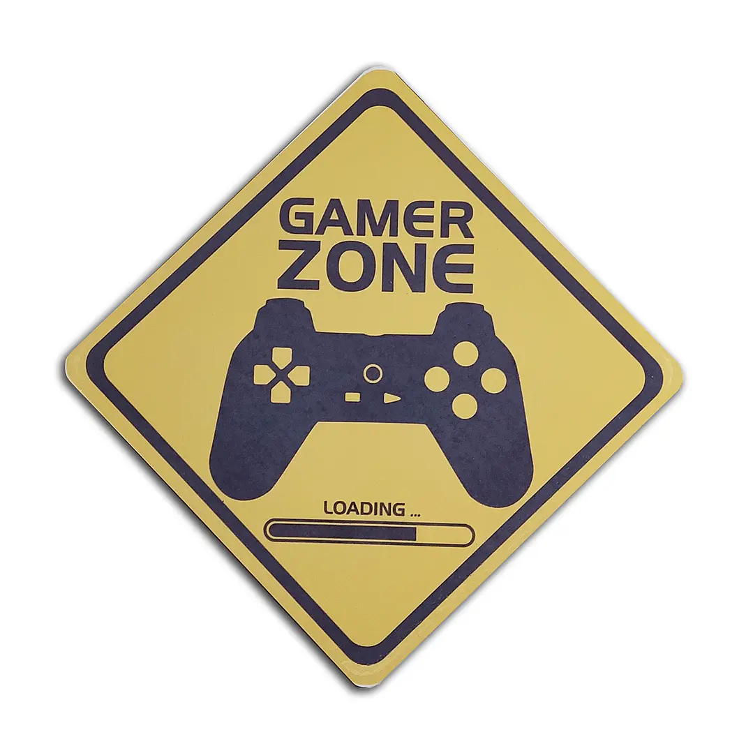 letrero zona gamer 1