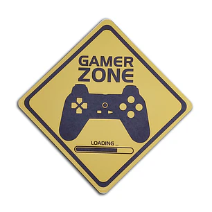 letrero zona gamer