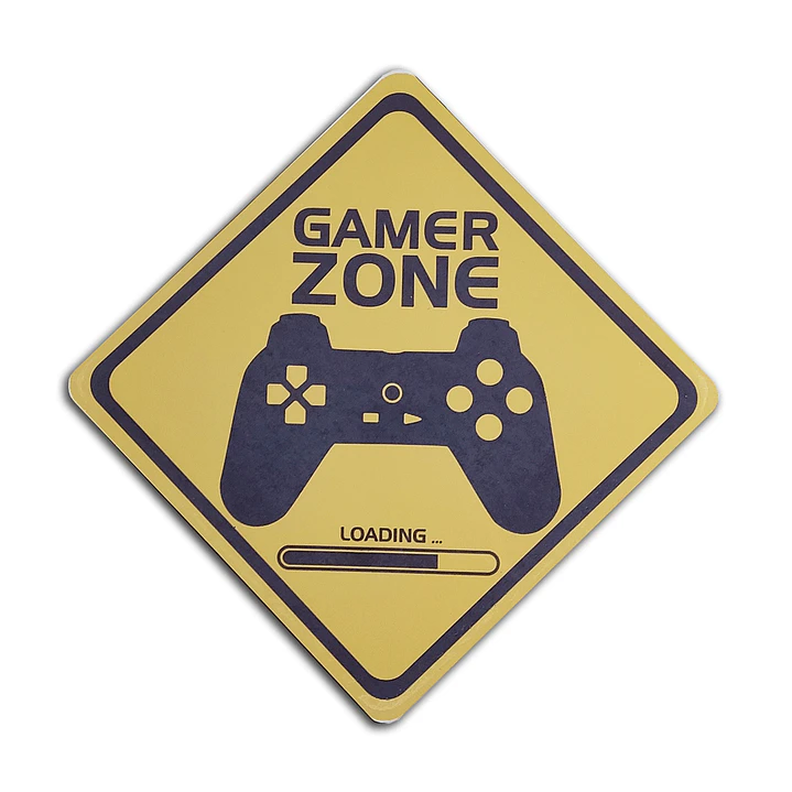 letrero zona gamer 1