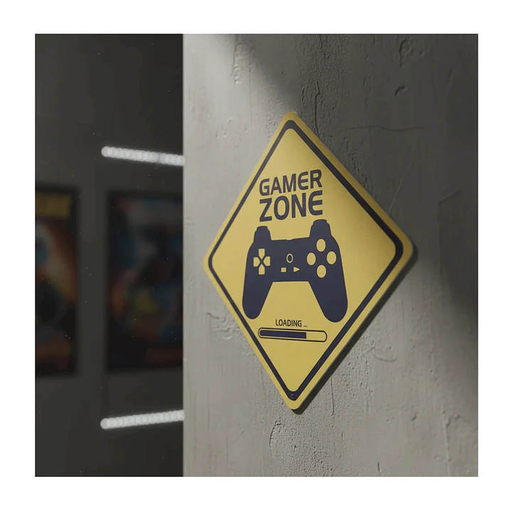 letrero zona gamer 3