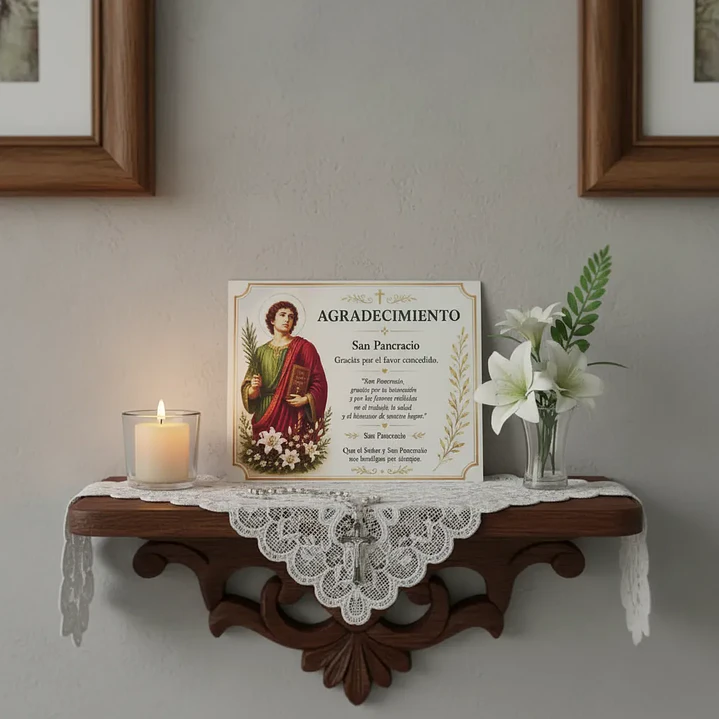 Placa de Agradecimiento a Santos 2