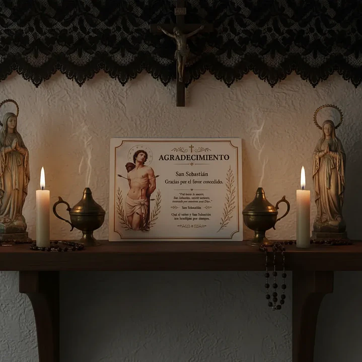 Placa de Agradecimiento a Santos 3