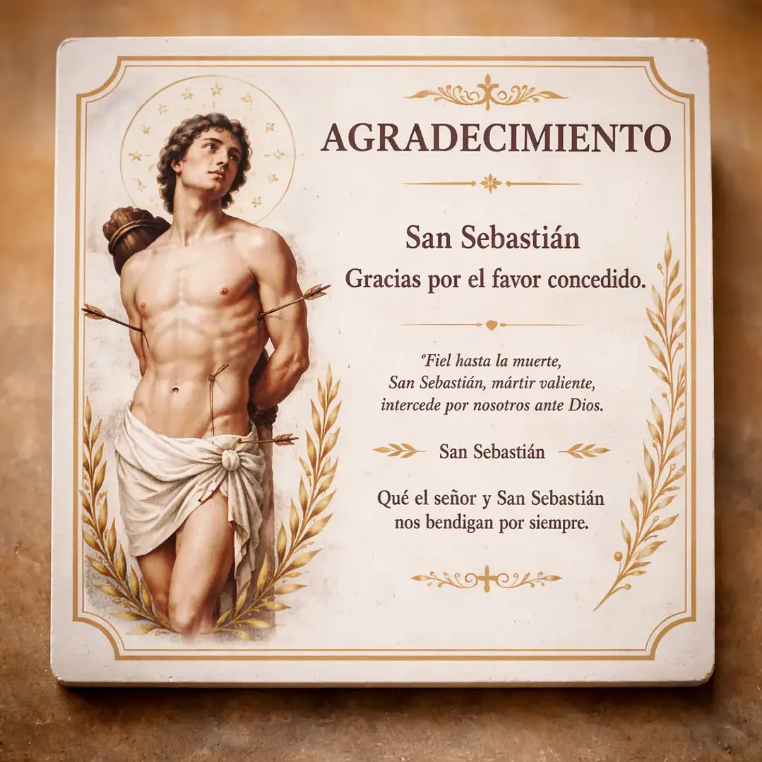 Placa de Agradecimiento a Santos 5