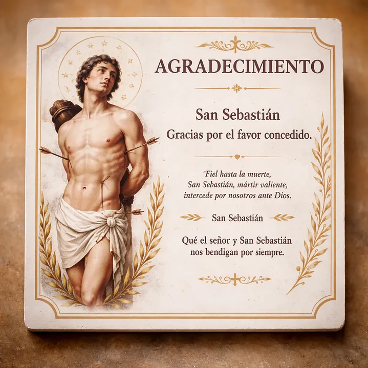 Placa de Agradecimiento a Santos 5