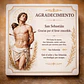 Placa de Agradecimiento a Santos - Miniatura 5