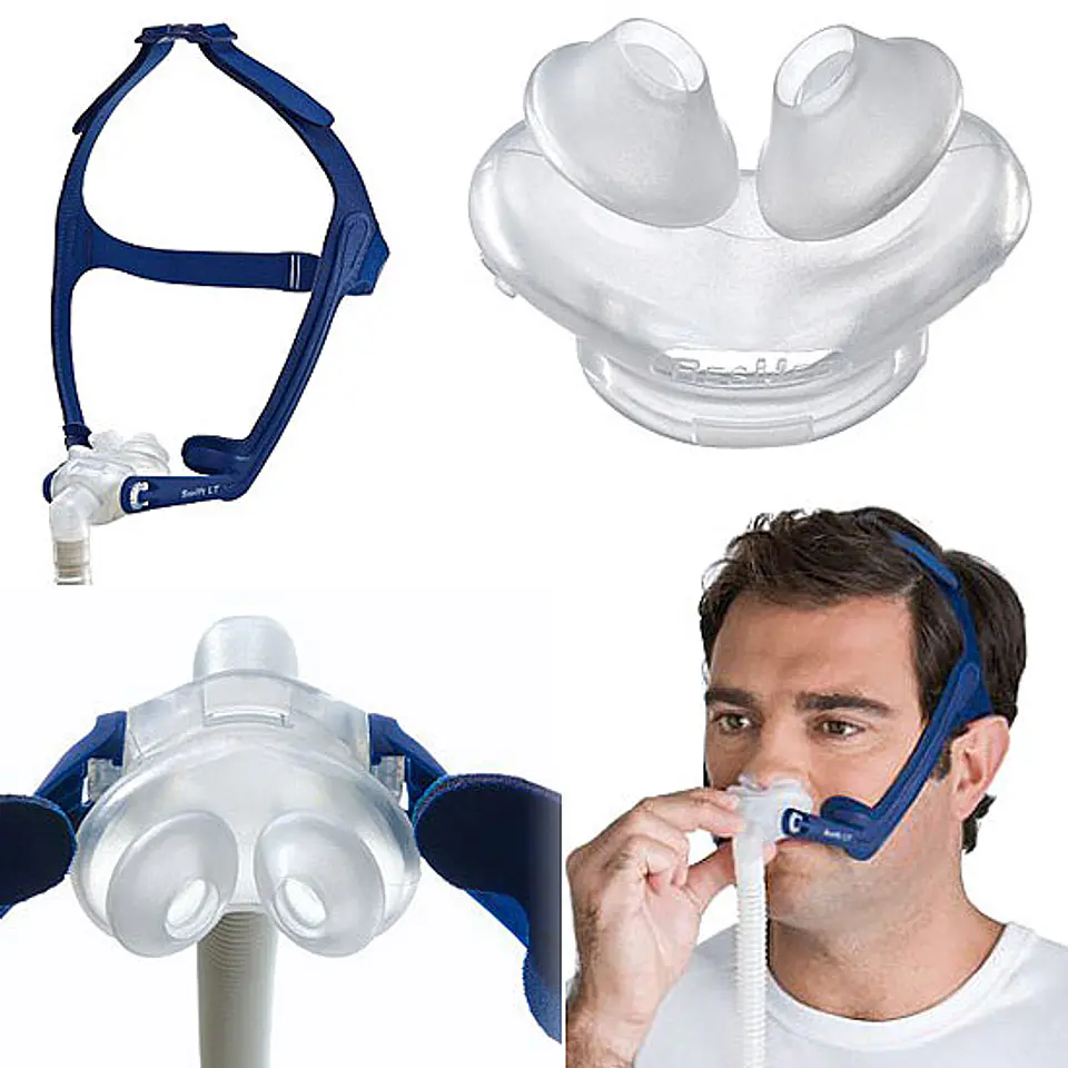 Mascara nasal Resmed Swift LT | CPAP | Almohadillas de doble pared. 3