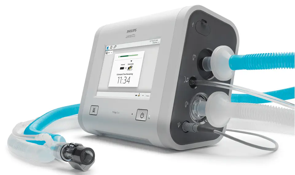 Ventilador portátil Philips Trilogy Evo - Máquina CPAP y BiPAP 8