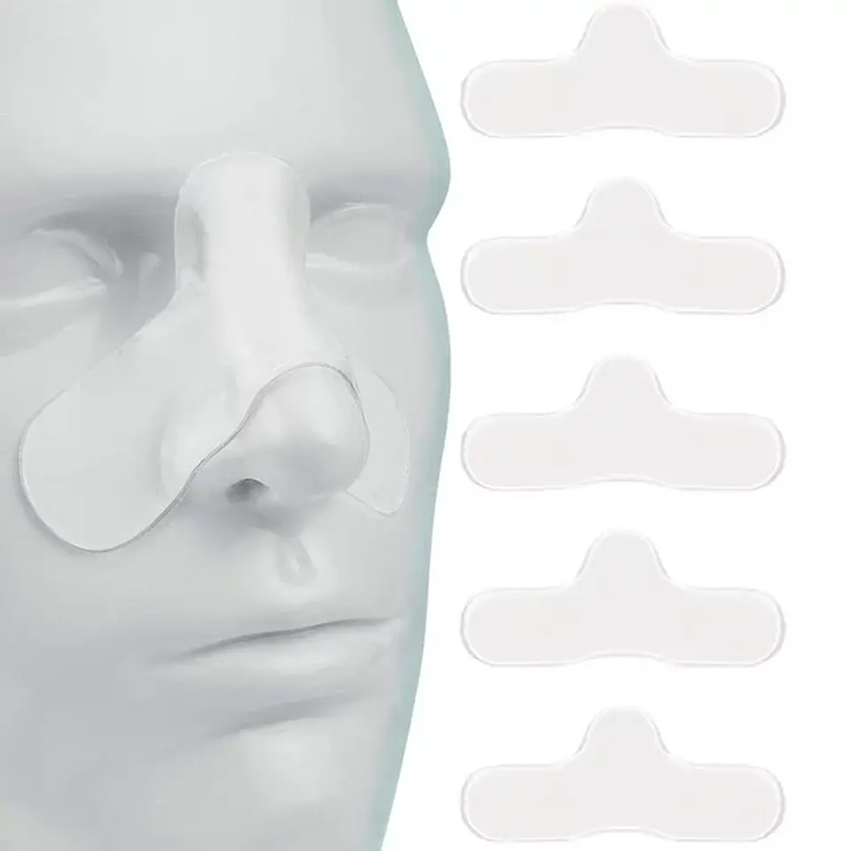 Almohadillas nasales CPAP Cojín anti-indentación, reutilizables y universales 1