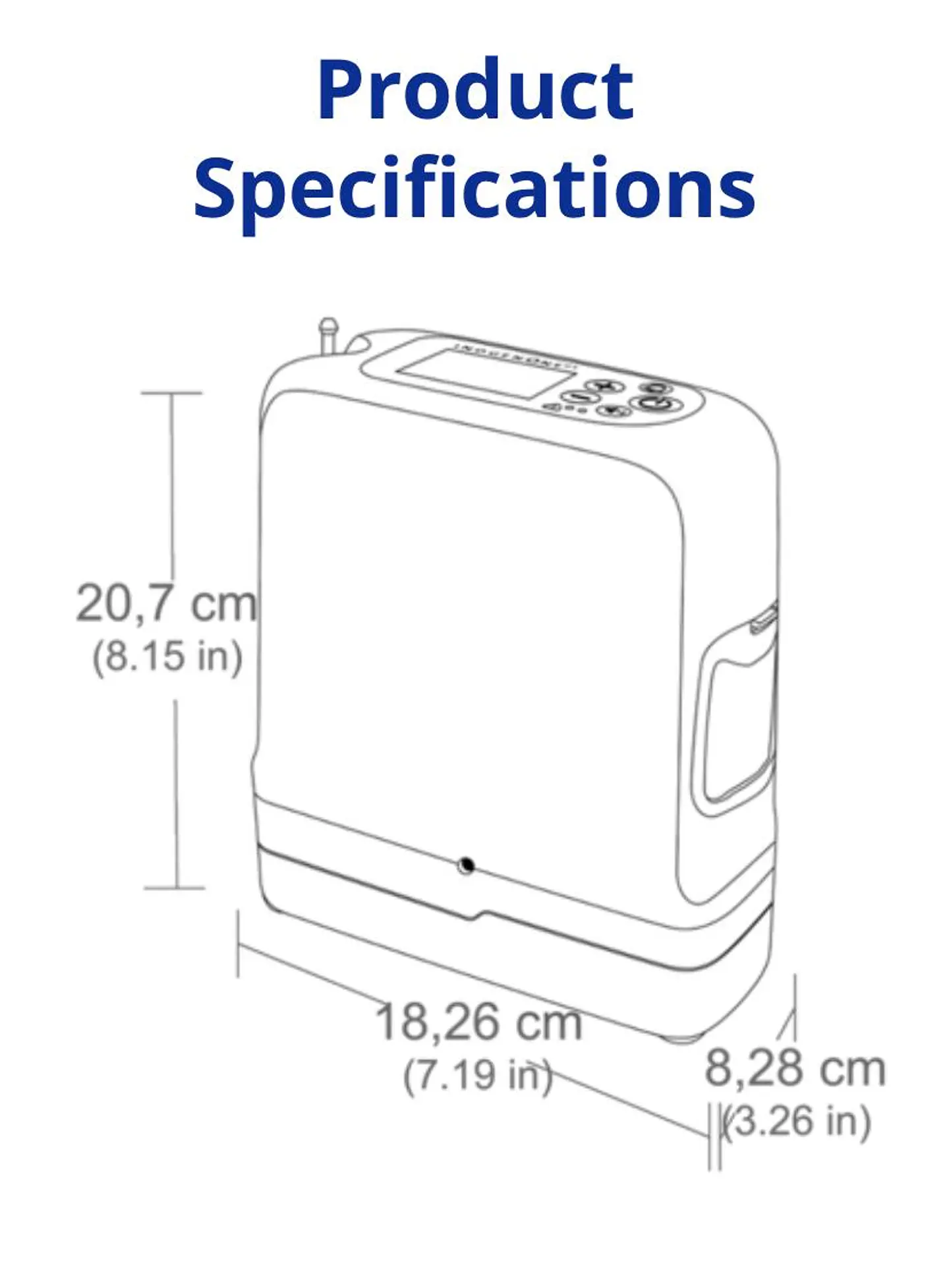 Concentrador de oxígeno portatil Inogen One G5 - NUEVO 2