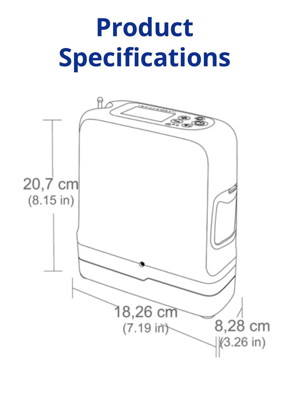 Concentrador de oxígeno portatil Inogen One G5 - NUEVO 2