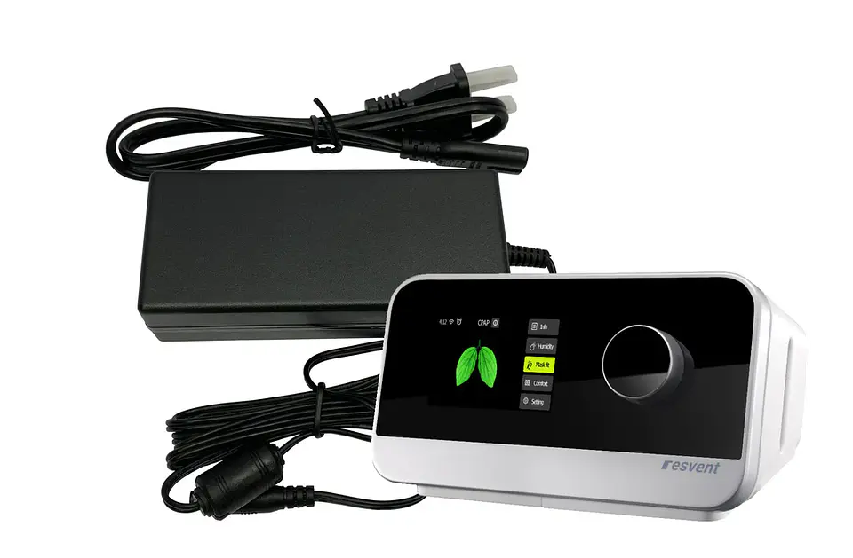 CPAP Resvent iBreeze 20 A usada + 12 Filtros    3