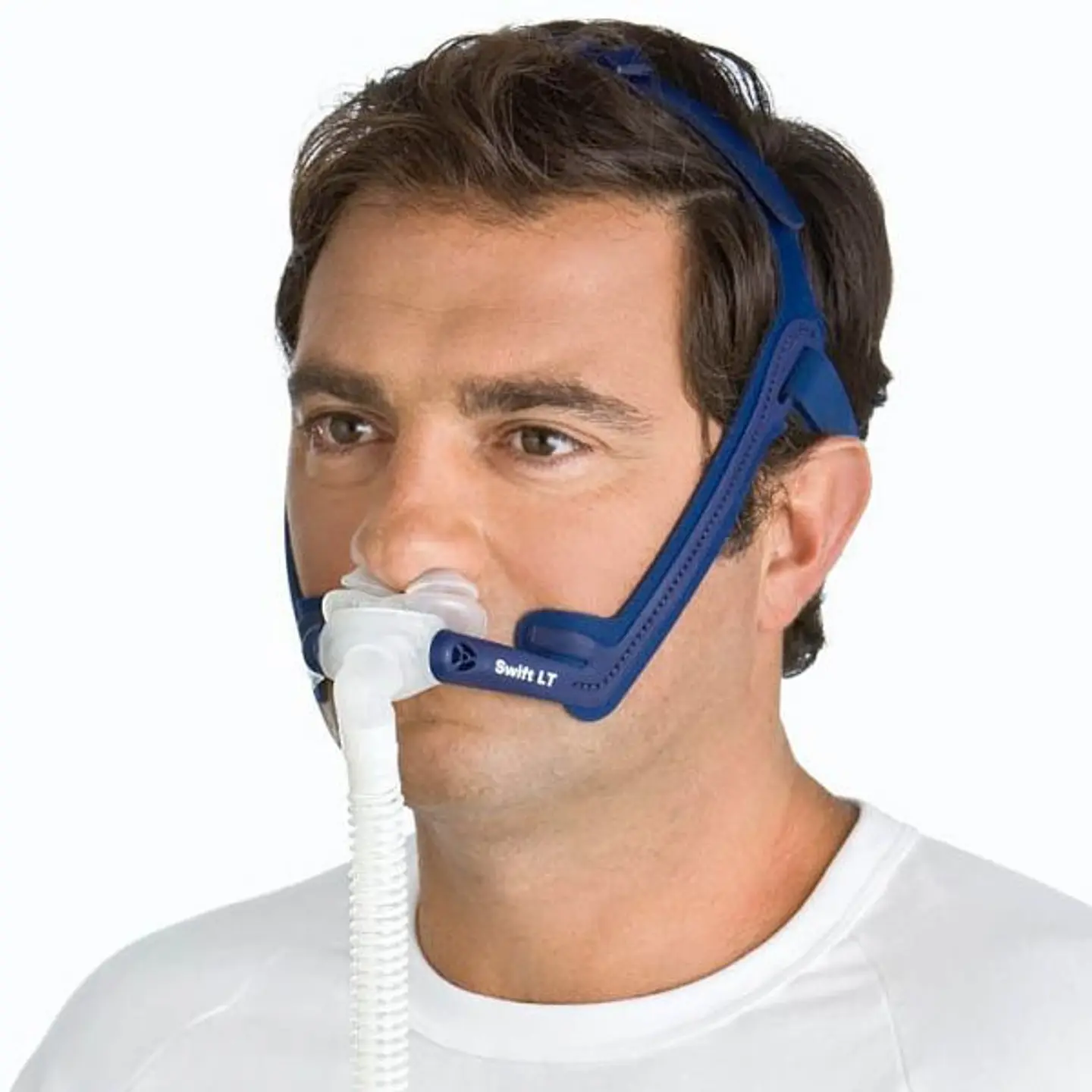Mascara nasal Resmed Swift LT | CPAP | Almohadillas de doble pared  | Paquete FITPACK  4
