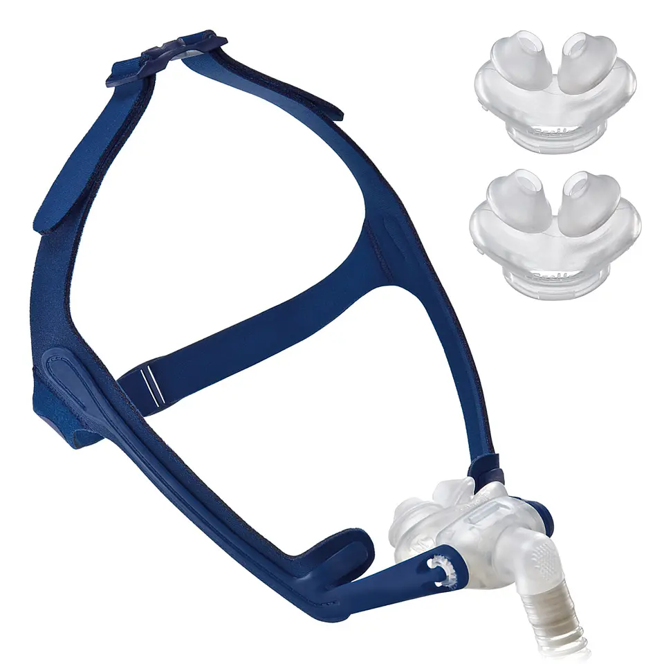 Mascara nasal Resmed Swift LT | CPAP | Almohadillas de doble pared  | Paquete FITPACK  1