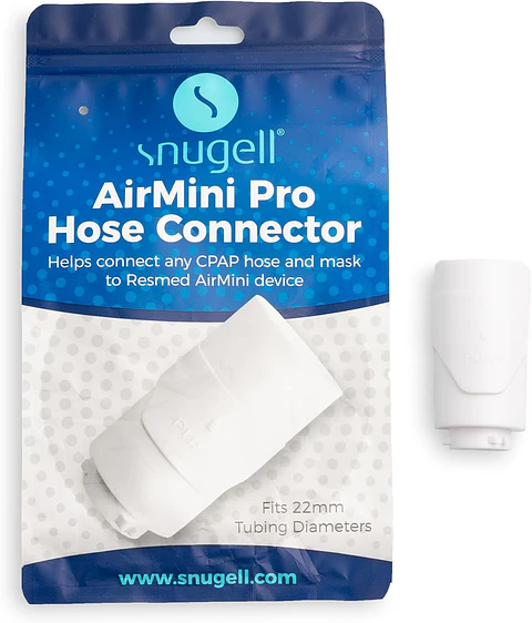 Conector de manguera Snugell para CPAP Resmed AirMini