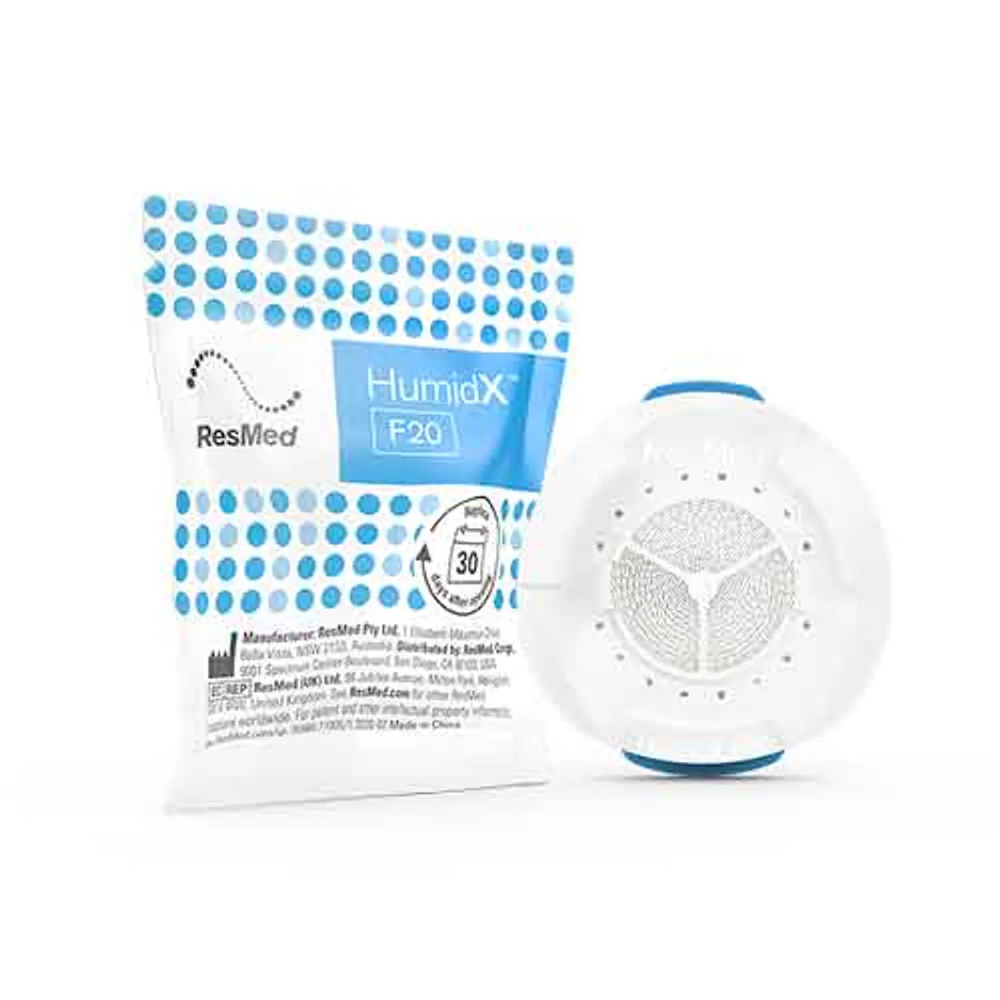 Combo CPAP de viaje AirMini + Máscara AirFit F20 CPAP + Accesorios compatibles. 2