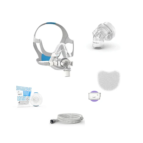 Paquete de configuración ResMed AirMini para mascarilla CPAP Airfit F20.