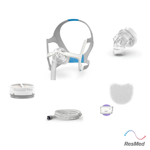 Paquete de configuración ResMed AirMini para mascarilla CPAP Airfit N20.