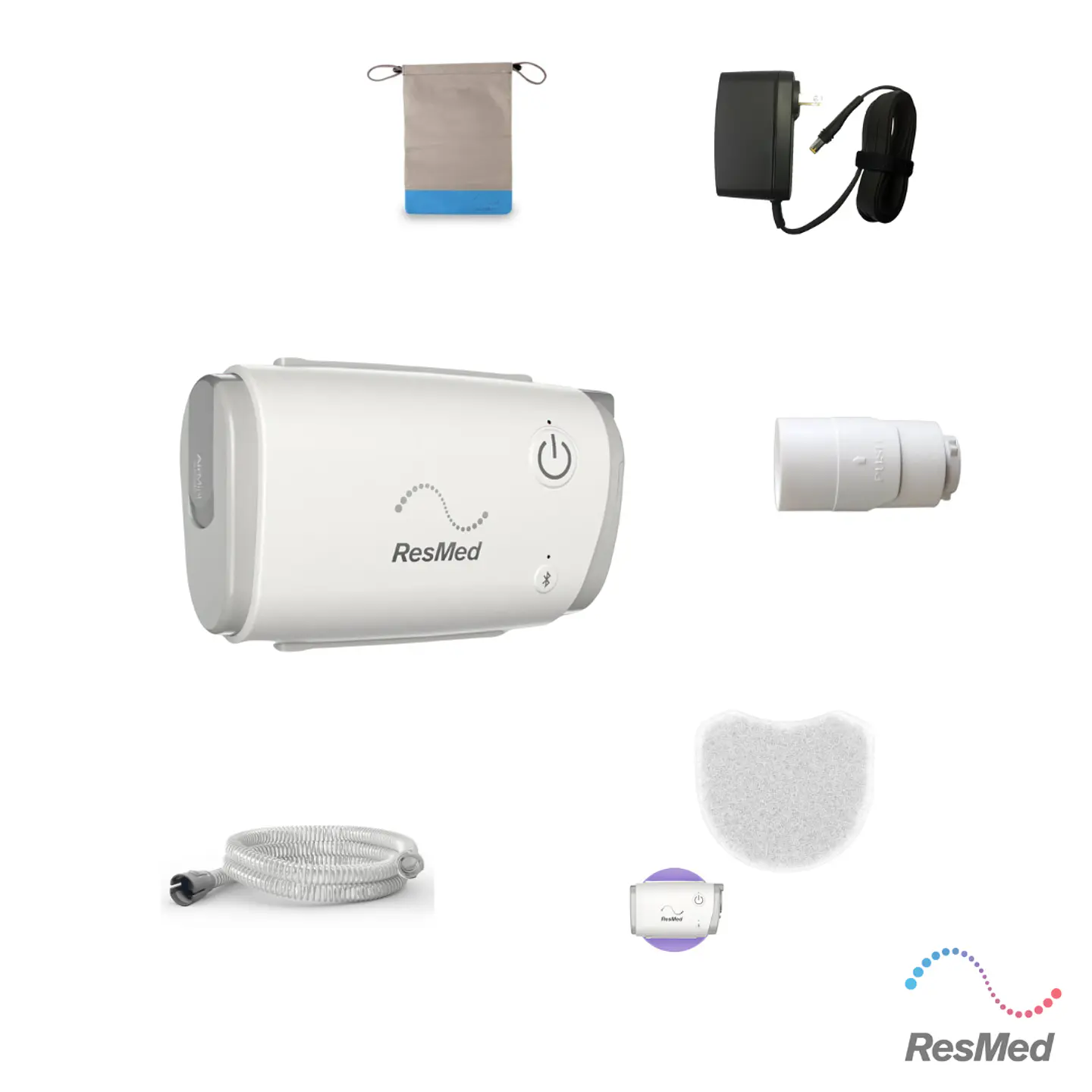 ResMed AirMini™ - Máquina CPAP portátil de viaje AutoSet™  1