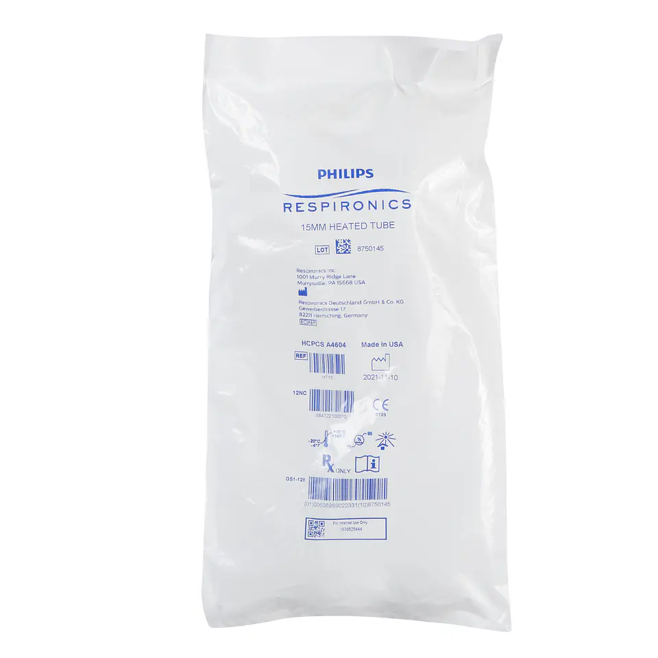 TUBO CLIMATICO PARA MAQUINAS CPAP Y BIPAP PHILIPS RESPIRONICS 4