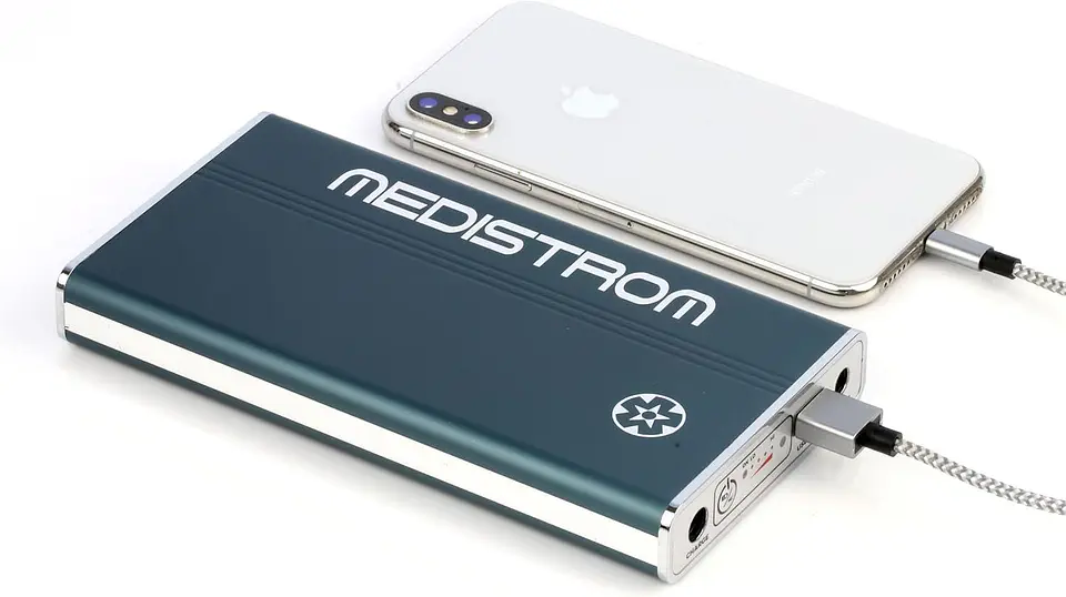 Batería y fuente de alimentación de respaldo Medistrom™ Pilot-24 Lite para dispositivos CPAP/BIPAP de 24 V. 5