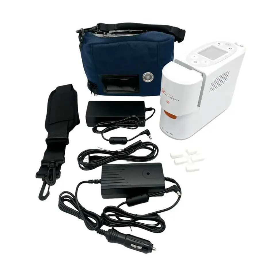 Concentrador de oxígeno portátil Rhythm Healthcare P2 - USADO  1