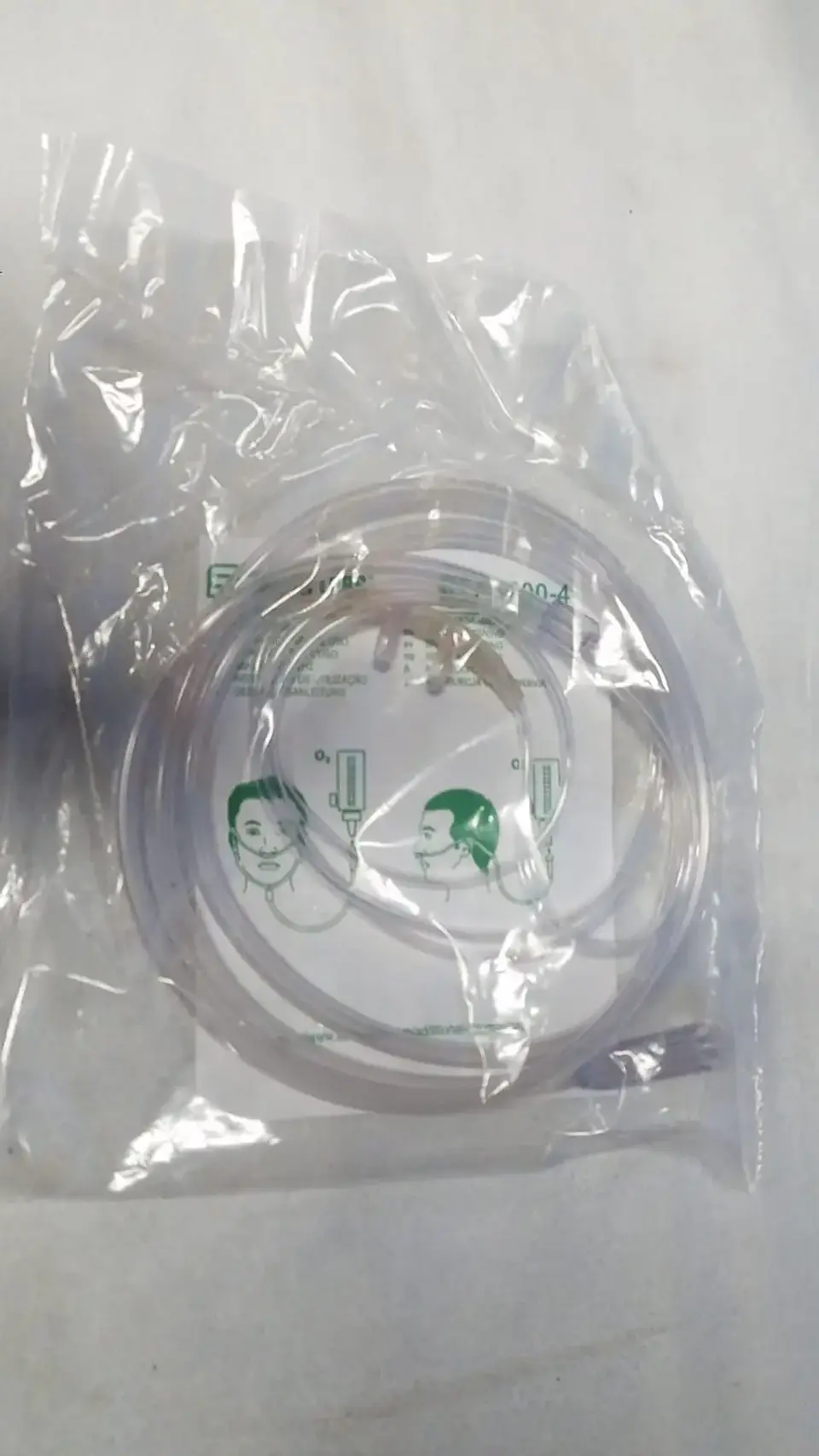 2 unidades / Cánula nasal con tubo de suministro de oxígeno de 1,2  metros.  1