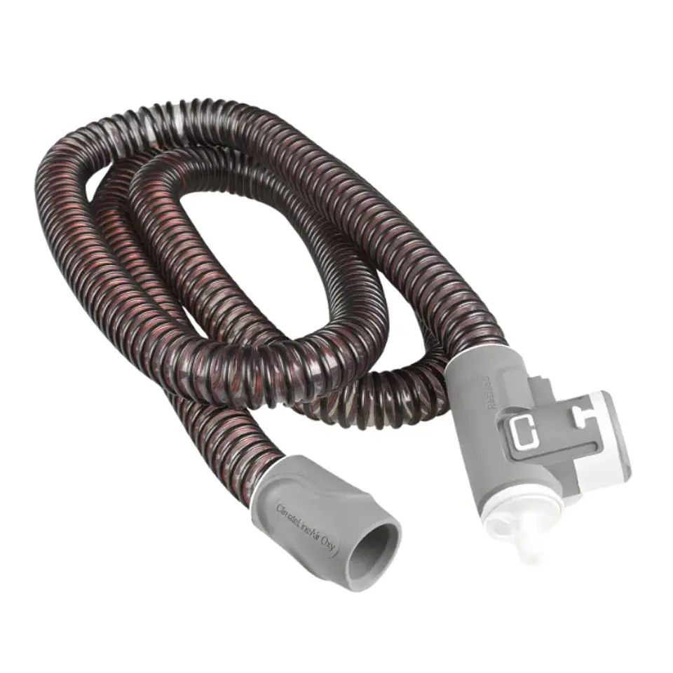 Tubo climatizado CPAP con puerto para oxígeno Para AirSense 10/ AirCurve 10 4