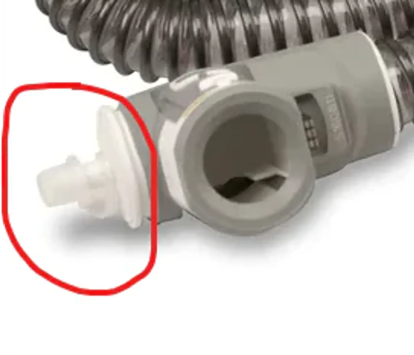 Tubo climatizado CPAP con puerto para oxígeno Para AirSense 10/ AirCurve 10 2