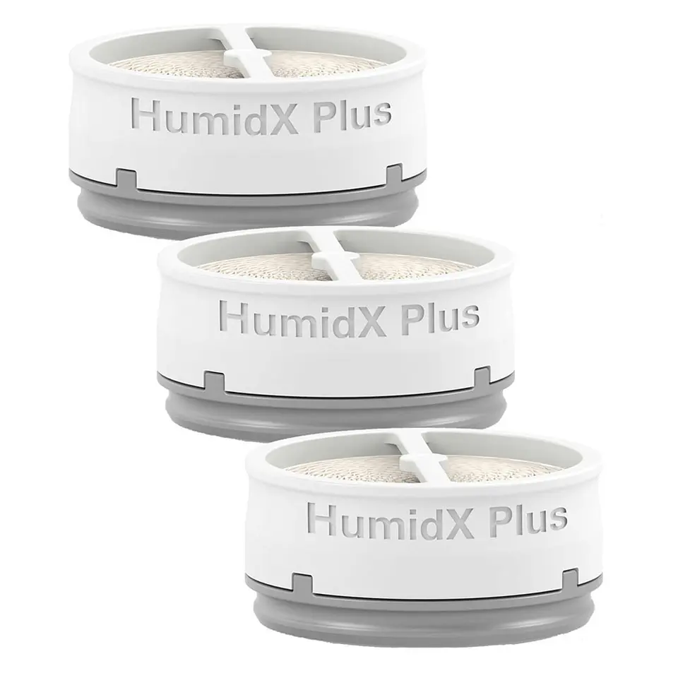 Filtros humidificadores ResMed AirMini HumidX Plus para mascarillas AirFit y AirTouch N20, N30 y P10. 2