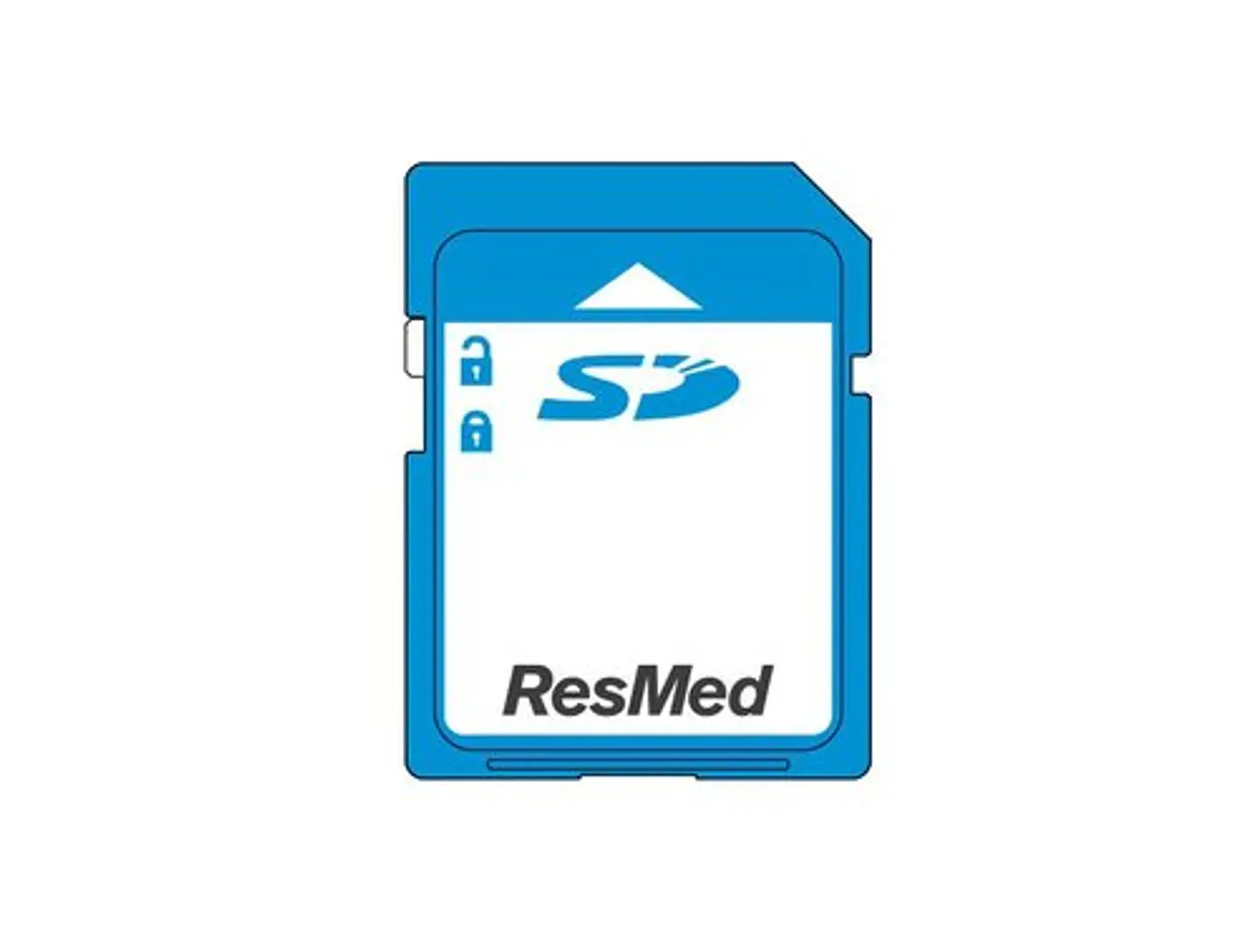 Tarjeta de memoria SD de ResMed para máquinas CPAP/BiLevel AirSense series 11 y 10 3