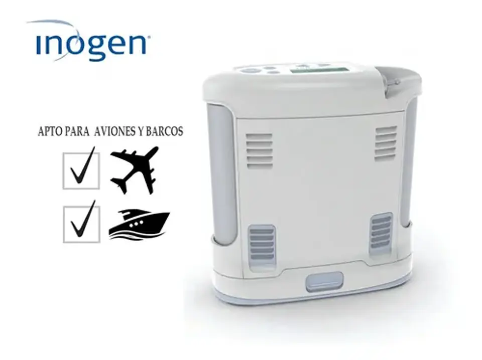 CONCENTRADOR DE OXIGENO PORTATIL INOGEN ONE G3 -USADO 1 A 5 LT 3