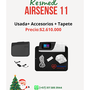 Cpap ResMed AirSense 11 autoset USADA Obsequio! Tapete Cpap 🎁ESPECIAL NAVIDAD 🎄 