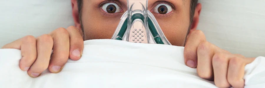 ¿Te sientes claustrofóbico al usar tu CPAP?