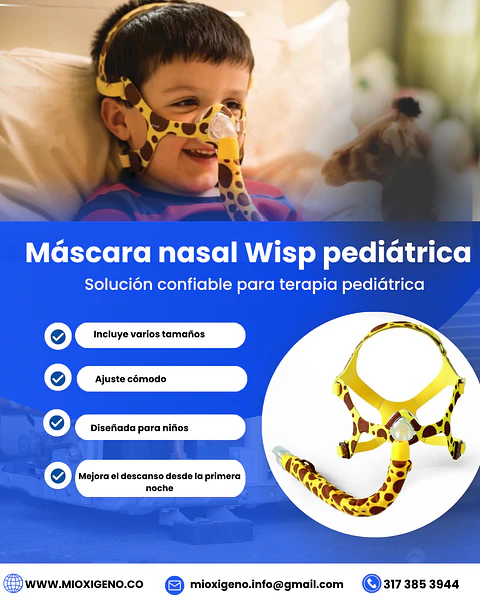 Mascarilla Pediátrica Wisp Nasal – Philips Respironics
