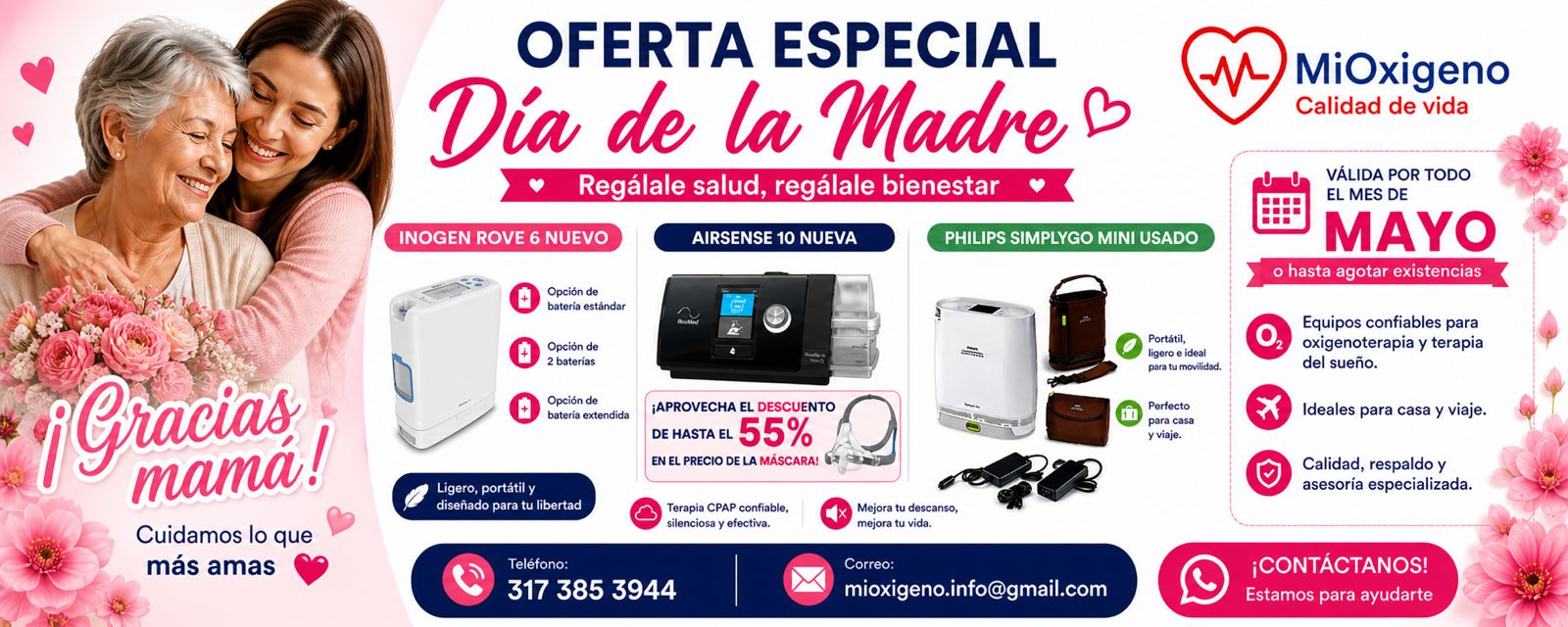 💐Especial mes de Mayo Regalo 💝de Madre 🌸