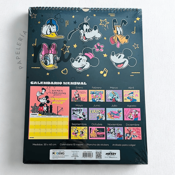 CALENDARIO MICKEY AND FRIENDS 2